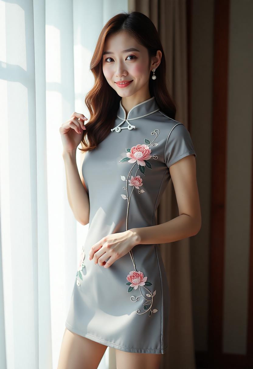 晚风越过青石巷